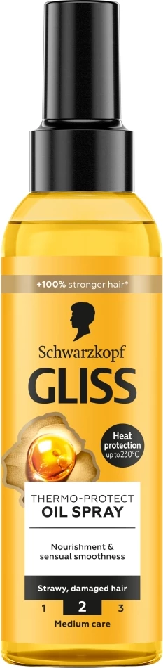 Olje za lase Gliss Thermo-Protect, 150 ml, za ženske