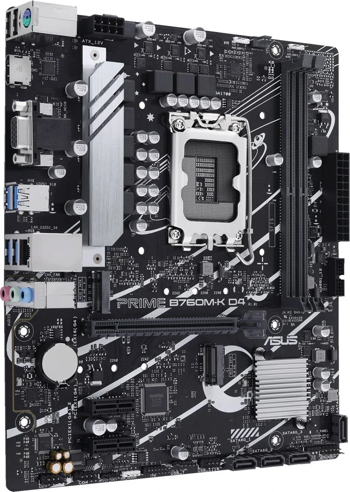Mikro ATX plošča ASUS PRIME B760M-K D4, Intel B760