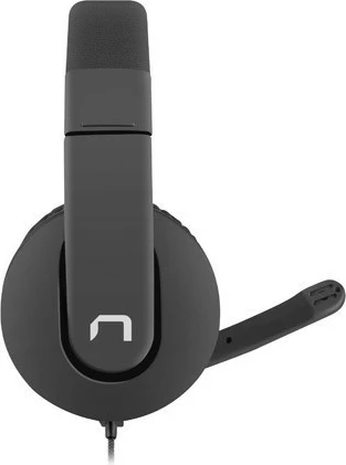 Stereo slušalke z mikrofonom Natec Rhea, NSL-1452, 2x 3,5 mm, črne