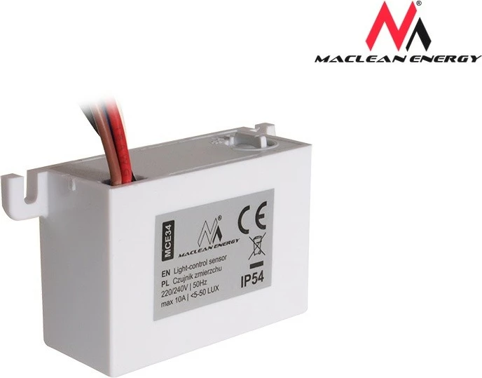 Zunanji senzor mraka Maclean MCE34, 2000 W, bel