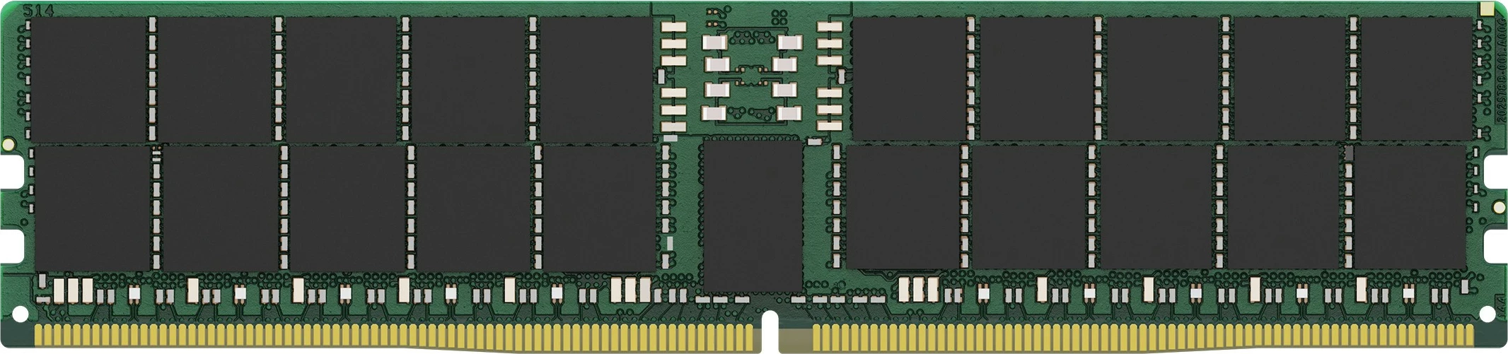 RAM pomnilnik 64GB DDR5 5600MT/s ECC Reg 2Rx4 DIMM, Kingston (čipi Hynix A, krmilnik Renesas)