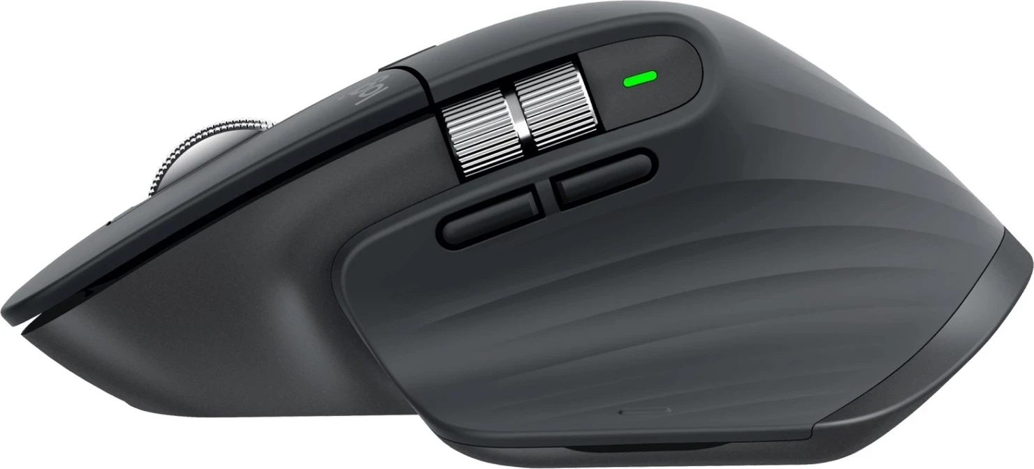 Optični brezžični miška MX Master 3s, Logitech, siv