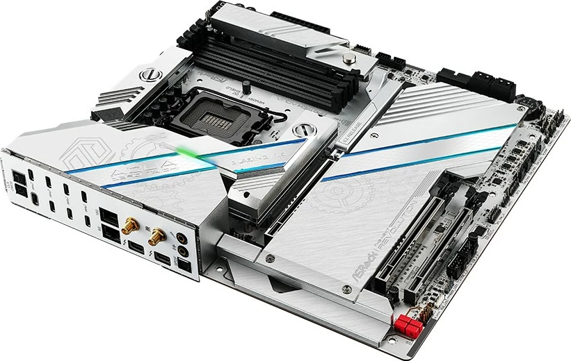 Matična plošča ASRock Z890 Taichi AQUA, Intel LGA 1851, DDR5-SDRAM 256 GB, bela