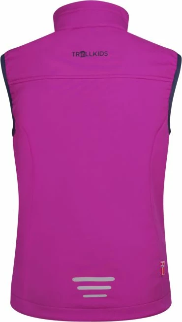 Telovnik za otroke Trollkids, roza