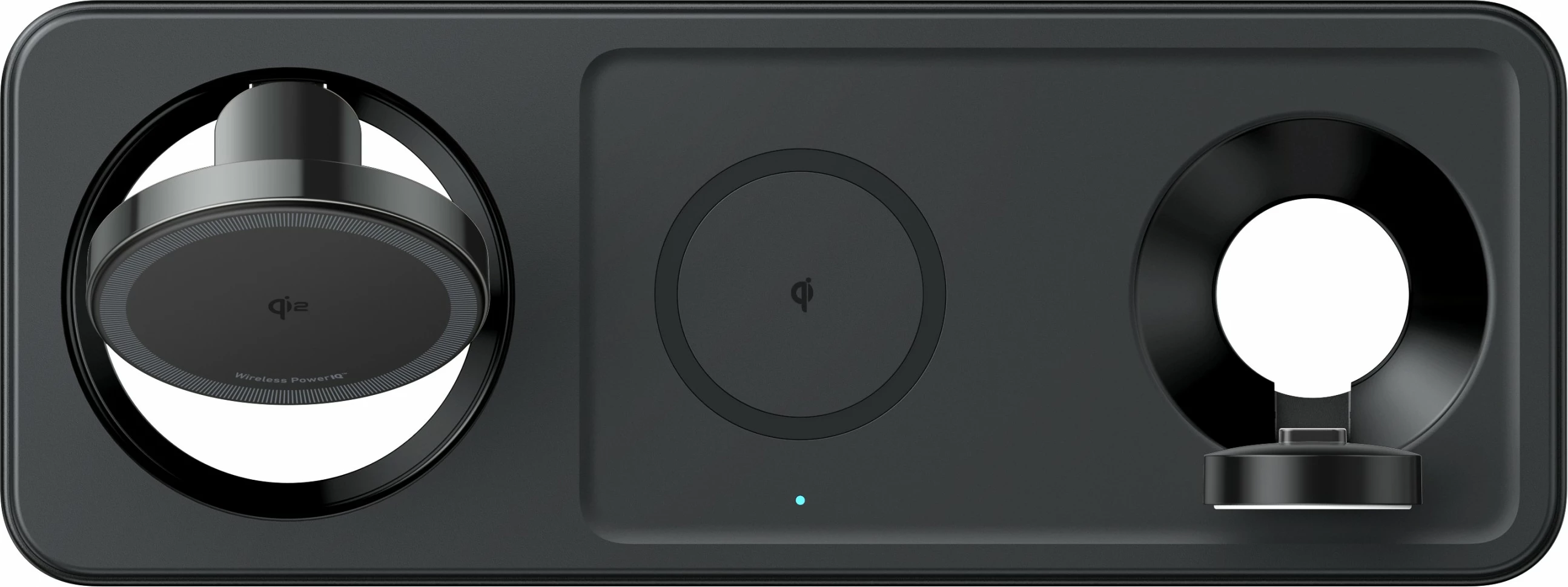 Postaja za polnjenje MagGo Anker, USB, brezžično polnjenje, črna