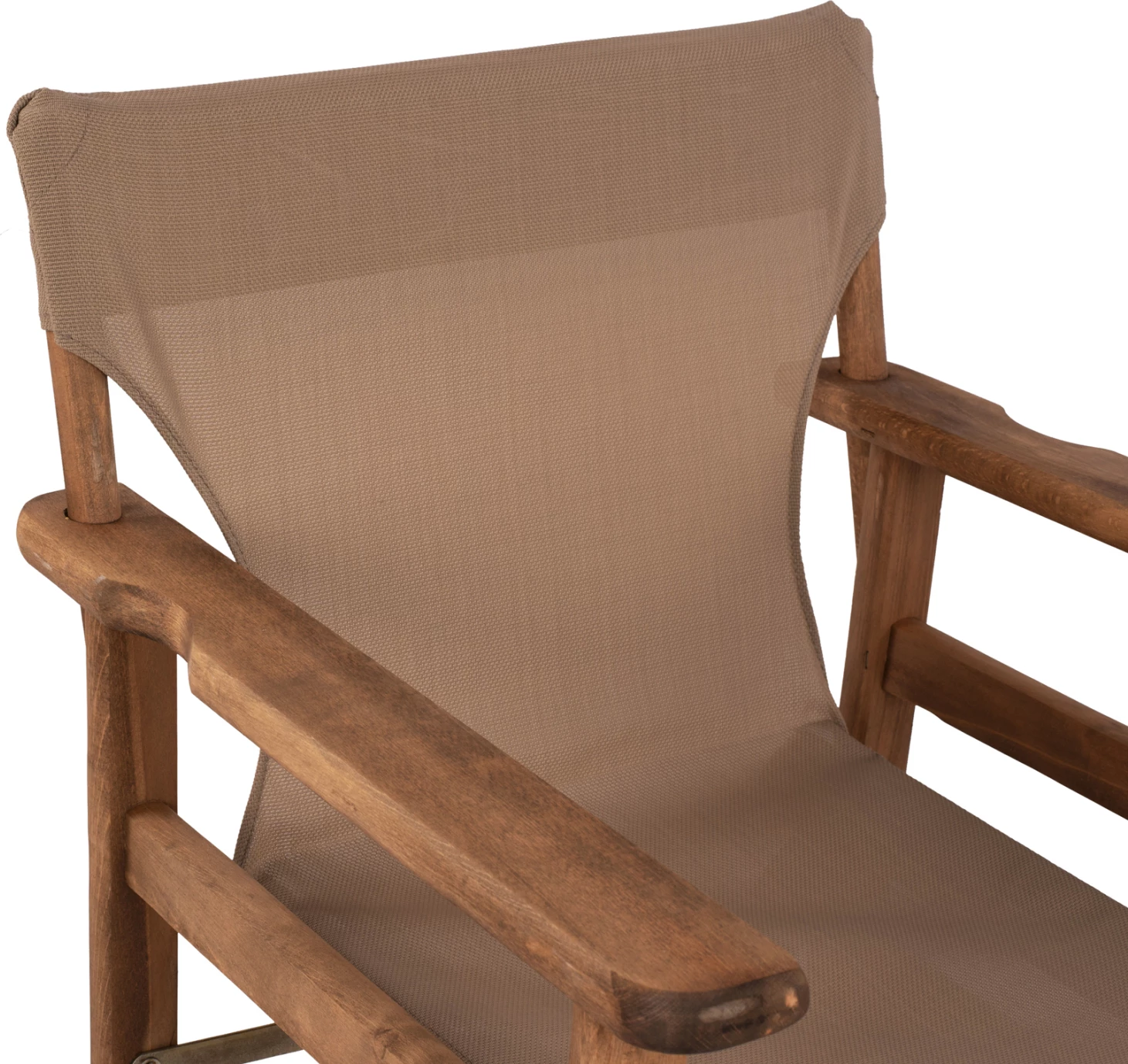 Režiserski stol, oreh, tekstil mocha Limnos FH10368.04