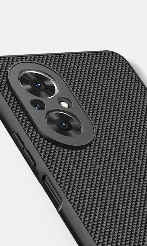 Ovitek za telefon Nillkin Textured Case za Honor 50 SE, najlon, črn