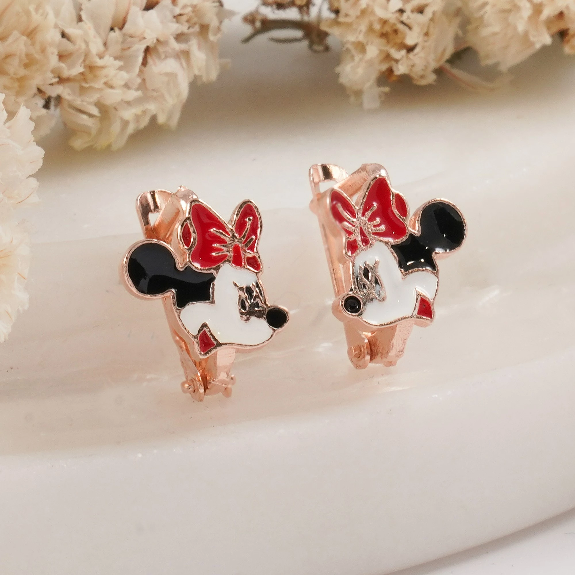 Viseči uhani rožnato zlati, Jumeon, 11433ROS