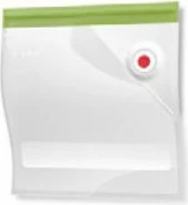 Torba z zadrgo 1,2 L, prozorna Bosch MSZV0FB1