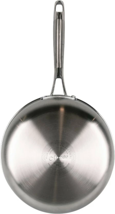 Profesionalna ponva 24 cm, Feel-Maestro MR-1224-24, inox, nelepljiva, srebrna