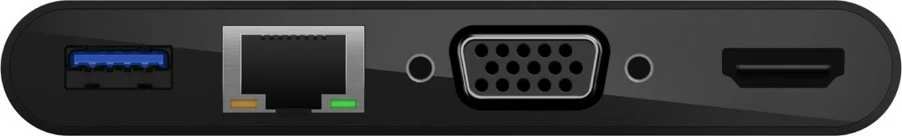 Adapter USB-C 3.2 Gen 1 Belkin AVC005BTBK, črn