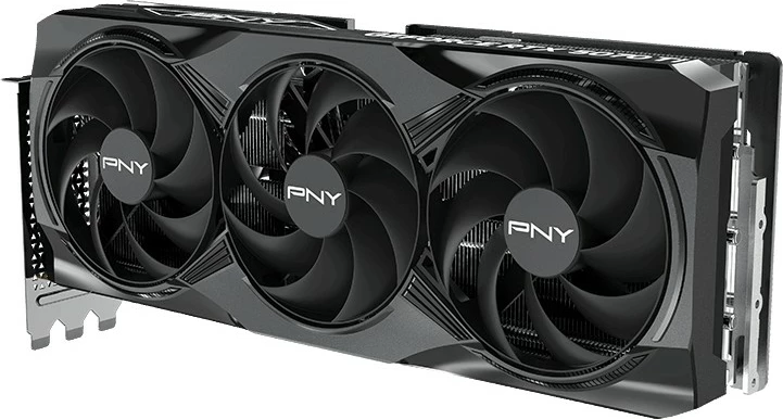Grafična kartica PNY RTX 5070 Ti VERTO OC, 16GB GDDR7, 3 ventilatorji, črna