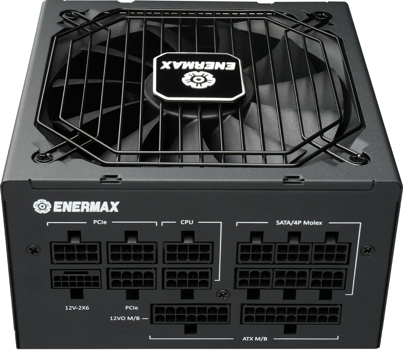 Napajalnik Enermax PlatiGemini EGN1200P, 1200W, 80 PLUS Platinum, ATX 3.1, popolnoma modularen, črn