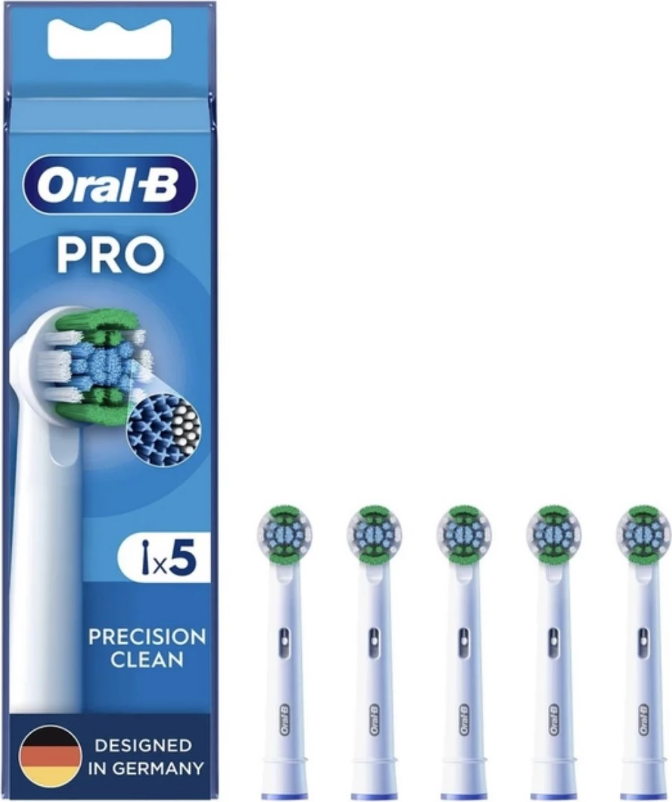 Sonična glava ščetke, Oral-B 860939 Precision Clean, 5 kosov, bela, paket 5