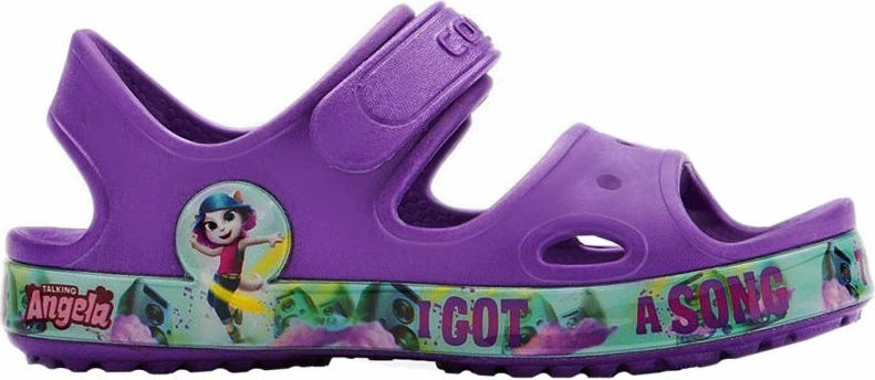 Sandali za deklice Coqui, vijolični
