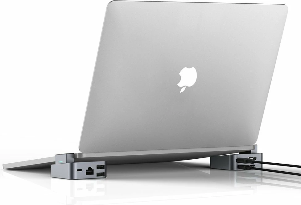 Multifunkcijski HUB za MacBook Pro, 8 vrat, Thunderbolt 3, siv, Joyroom S-H121