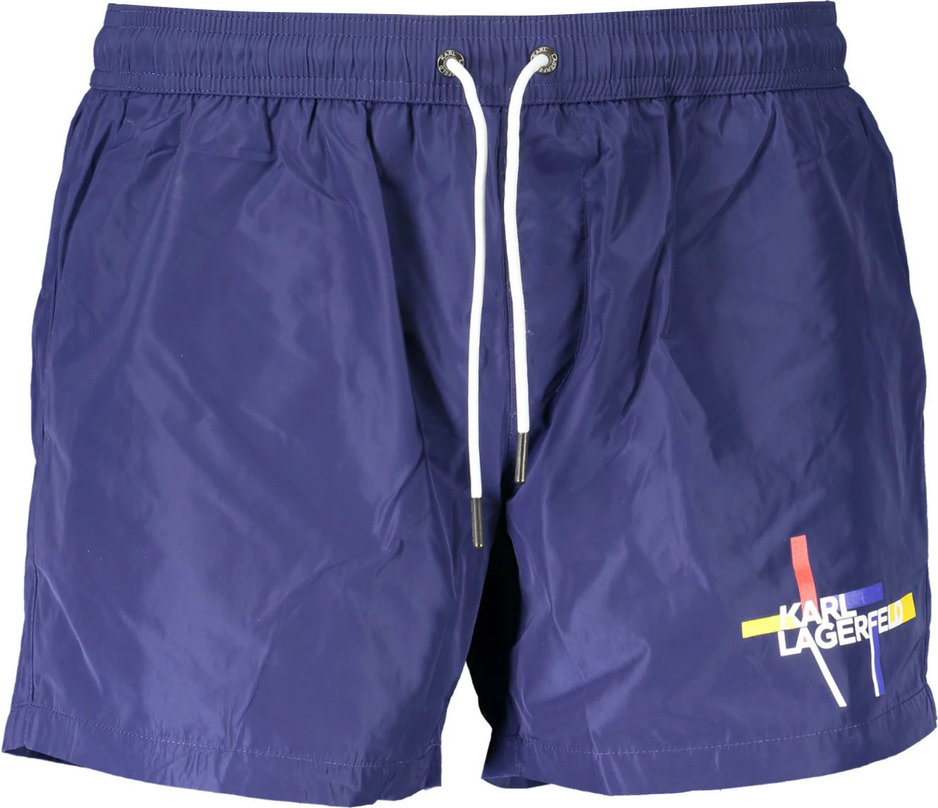Plavalne kratke hlače KARL LAGERFELD BEACHWEAR, modre