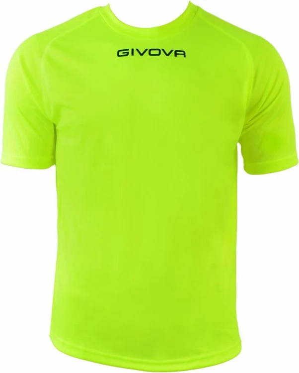 Fanellа za nogomet, Givova, moški in otroci, rumena