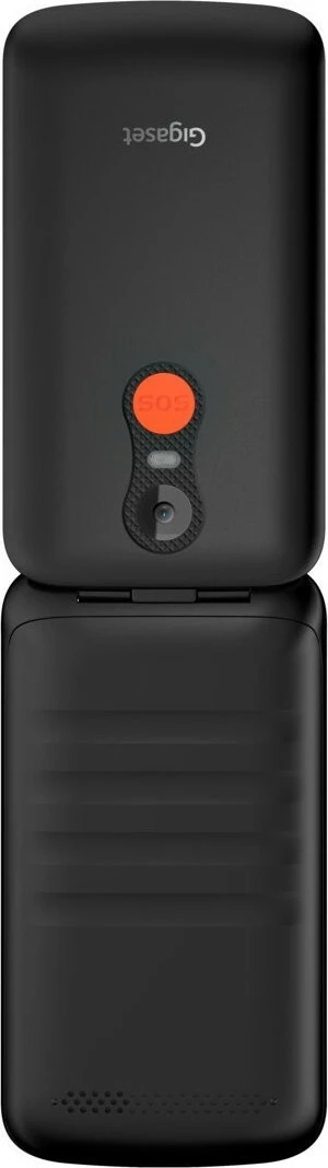 Preprost mobilni telefon Gigaset GL595, Dual SIM, 32MB, črn