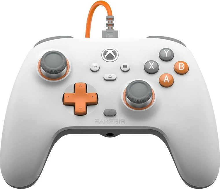 Žični gamepad GameSir T7, 3 m, USB Type-C, Creamsicle bela