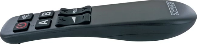 Univerzalni daljinski upravljalnik Schwaiger UFB1000, 8 tipk, IR brezžičen, črn
