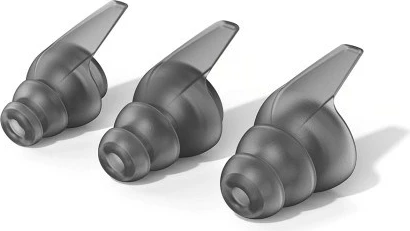 Zaščitne čepke za ušesa z zamenljivimi akustičnimi filtri, Sennheiser SoundProtex, 3 filtri, siva, s škatlo