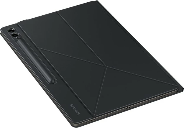 Zaščitni ovitek Smart Book Cover za Galaxy Tab S10 Ultra/S9 Ultra, Samsung, črn