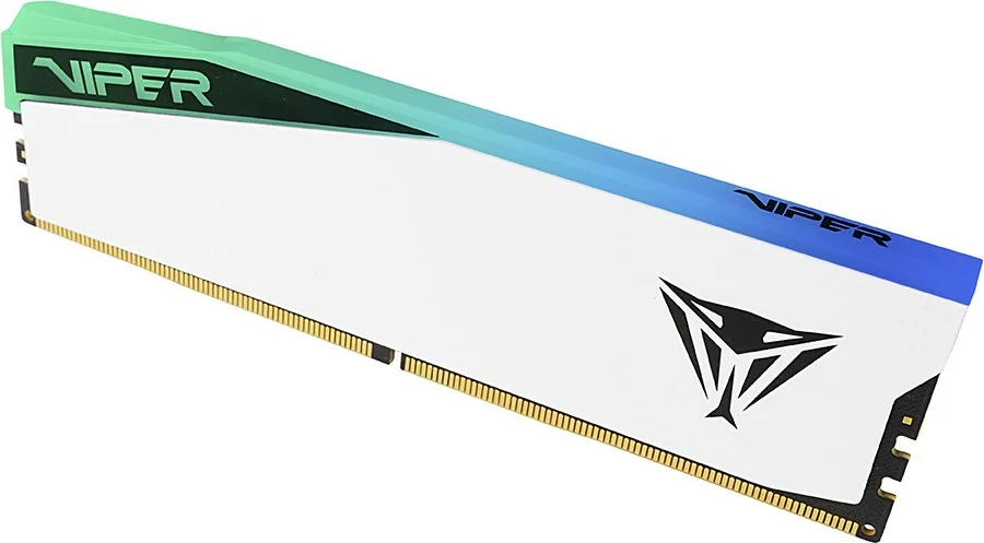 RAM pomnilnik 16GB DDR5 6000MHz RGB, Patriot Elite 5, bel