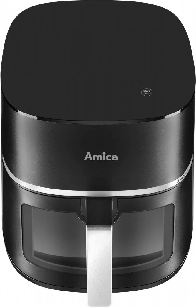 Zračna friteza 7,2 L, 1700 W, 10 programov, zaslon na dotik, okence za pregled, črna Amica AFM 6020
