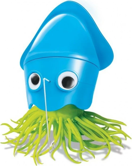 Komplet robota lignja 4 m, DIY, za otroke, moder in zelen