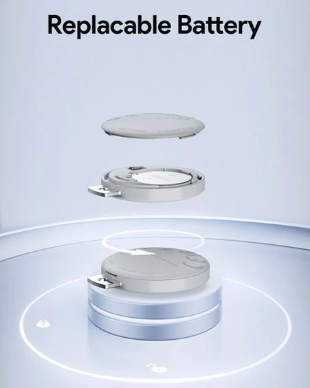 Sledilnik za predmete AUKEY Track Mate 1, Find My, temno siv