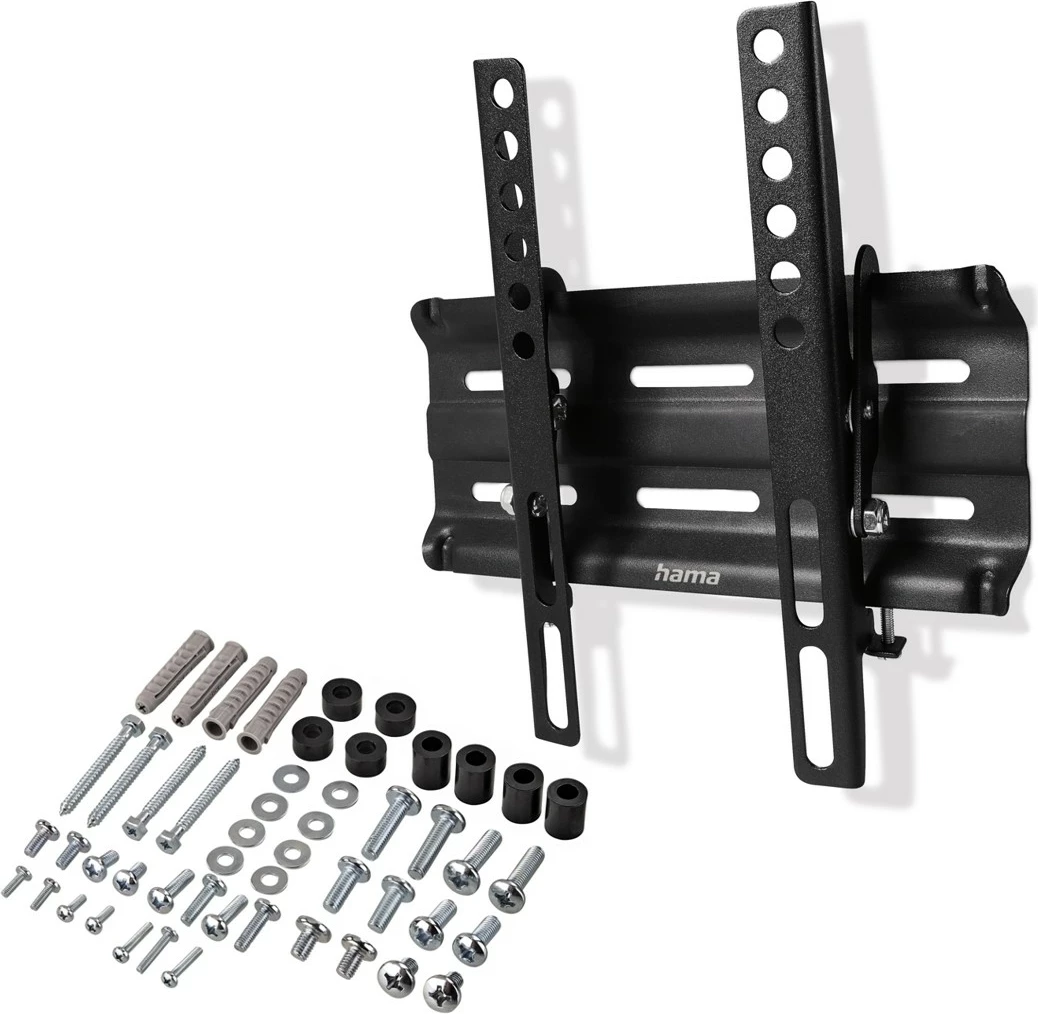 Stenski nosilec za TV za LCD/LED 19–48 palcev, VESA 200x200, črn Hama 220806