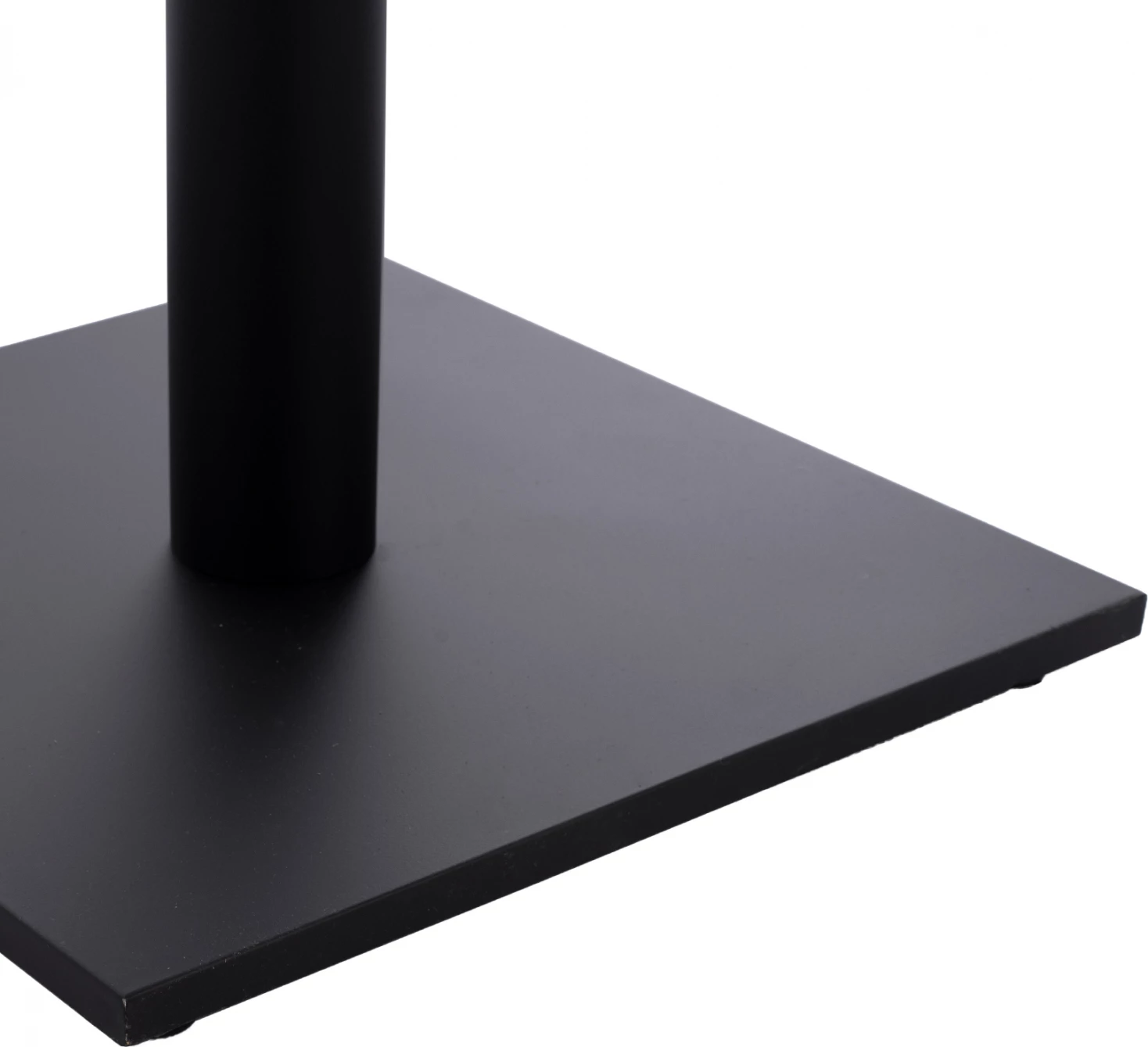 Kovinsko stojalo za bar srednje višine črno mat FH474 križ 46x46 cm 45x45x94 cm