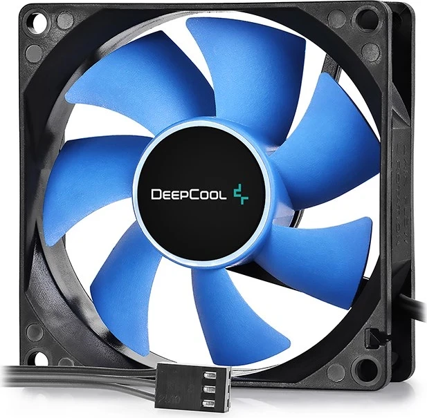 Hlajenje procesorja DeepCool ICE EDGE MINI FS V2.0, 8 cm, črn, moder, srebrn