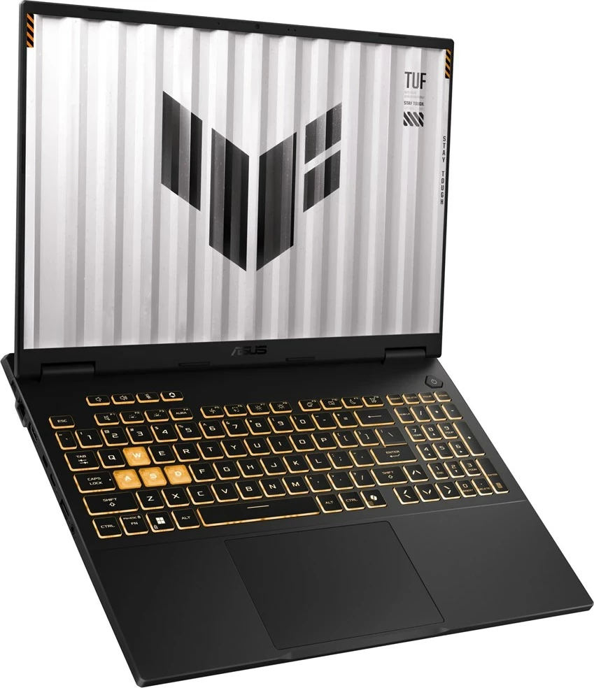 Prenosnik za igre ASUS TUF Gaming F16 FA608UH-R7165W, 16", AMD Ryzen 7, 16 GB RAM pomnilnik, 512 GB SSD, NVIDIA RTX 5050, Jaeger siva