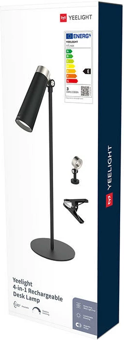 Namizna svetilka 4-v-1 Yeelight YLYTD-0011, 1800 mAh, USB-C, črna