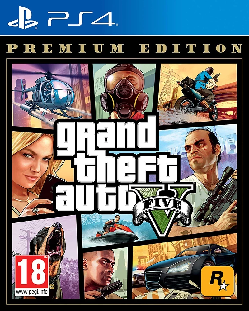 Igra Grand Theft Auto V Premium Edition za PS4