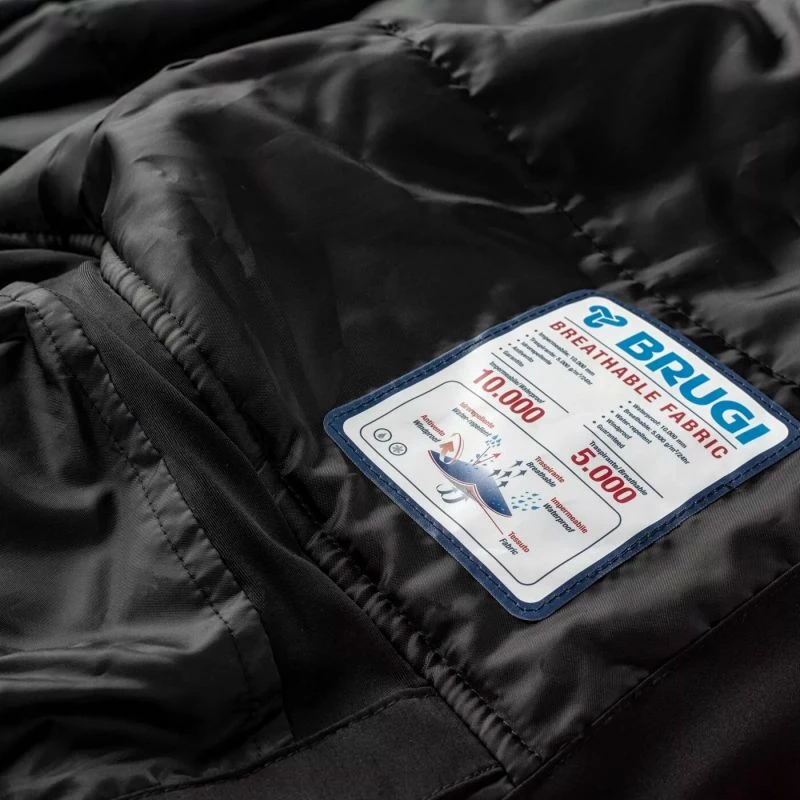 Smučarska jakna Brugi model 4ARK, oranžna