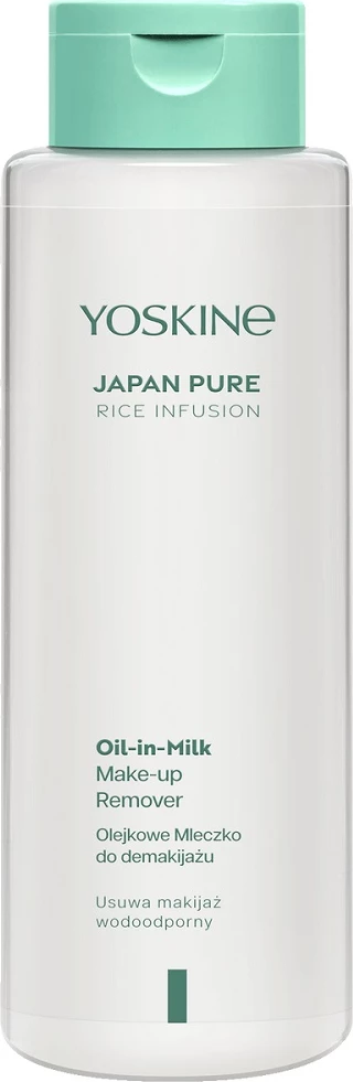 Čistilno mleko za odstranjevanje ličil Yoskine Japan Pure Rice Infusion Oil Milk, 400 ml