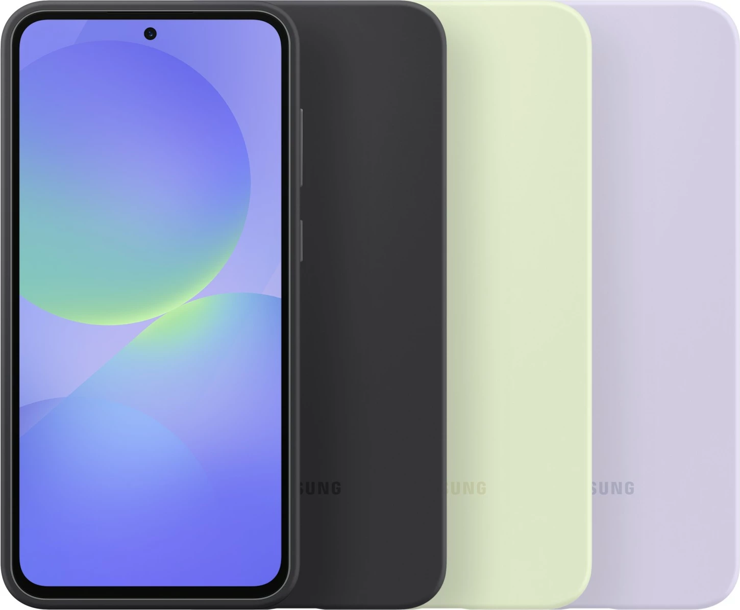 Zaščitna prevleka za Galaxy A36 5G Samsung EF-PA366, 17 cm (6,7"), črna