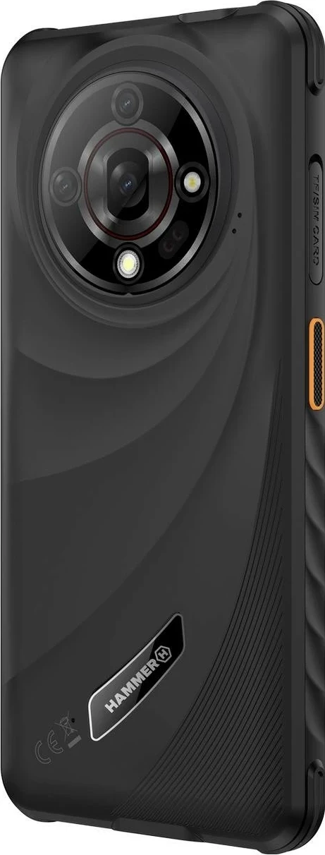 Robusten pametni telefon myPhone Hammer Iron 6 5G, 8/256GB, črn