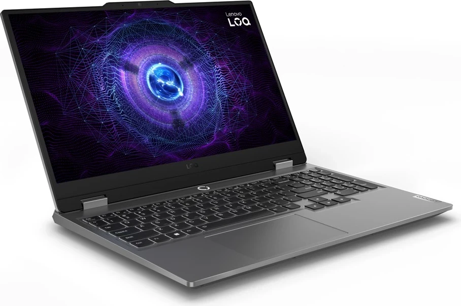 Prenosnik z visoko zmogljivostjo Lenovo LOQ, 15,6", Intel Core i5, 16 GB RAM, 1 TB SSD, NVIDIA GeForce RTX 4050, sivo