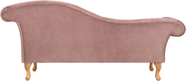 Recliner iz prašno roza žameta FH3008.05 desni naslon 187x61x82 cm