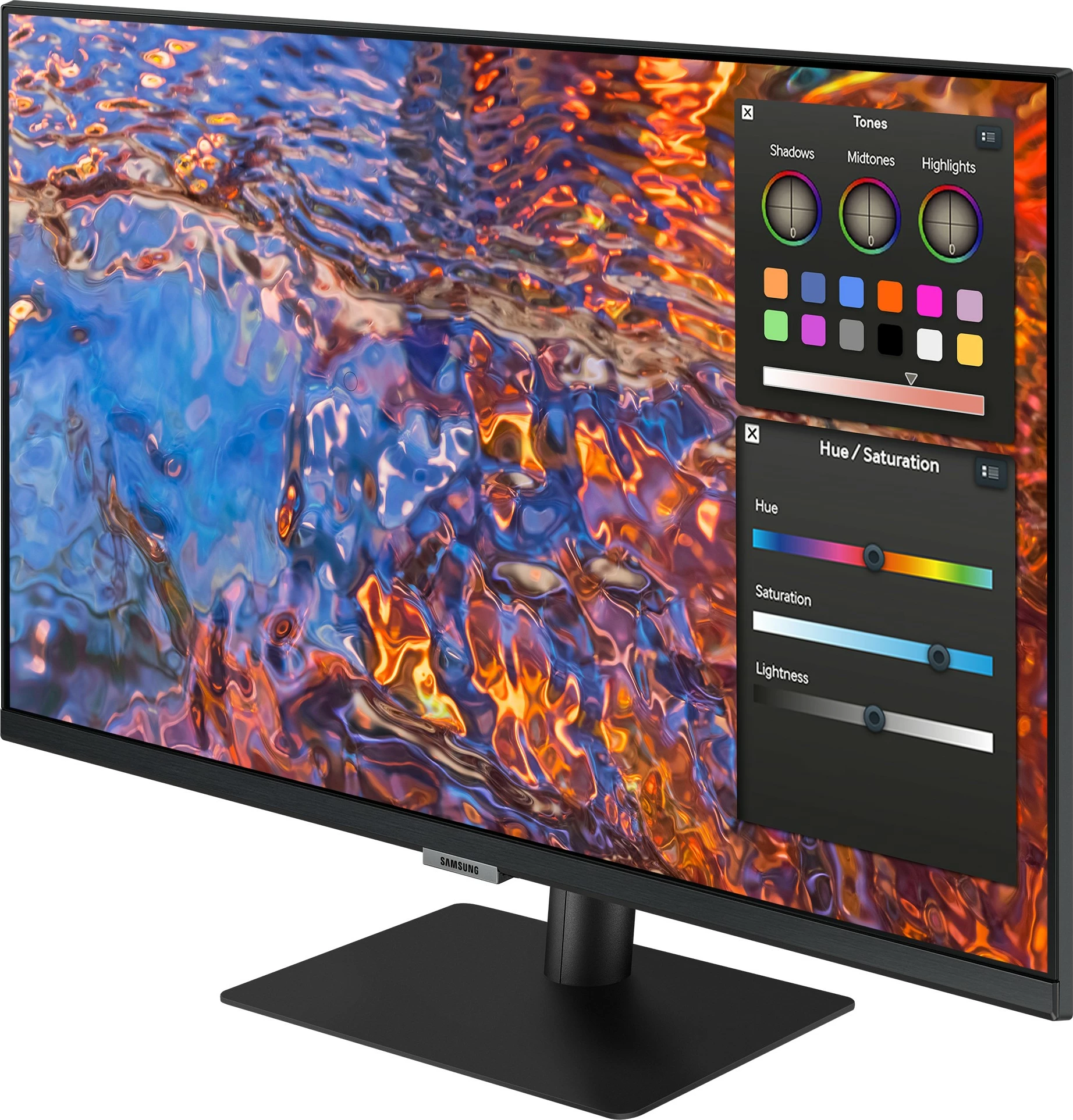 27" 4K Ultra HD LED monitor, črn - Samsung S80PB