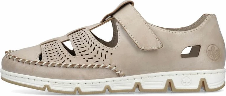 Oprte sandale z ježkom Rieker, ženske