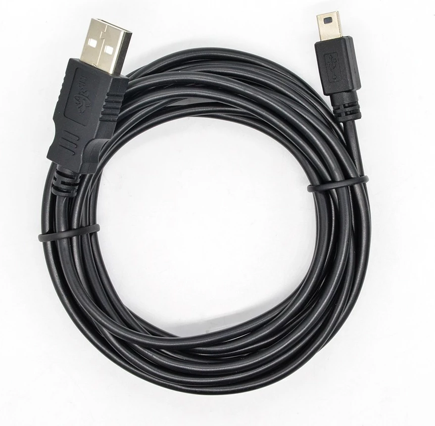 USB kabel, 3 m, USB Type A na Mini USB-B, TB AKTBXKU3PBAW30B, črn