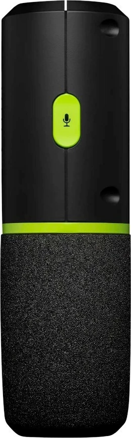 Dinamični mikrofon, Shure MV6, USB-C, za igralce in streamerje, zelen