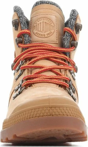 Visoke čizme Palladium Pallabrouse za ženske, rjava