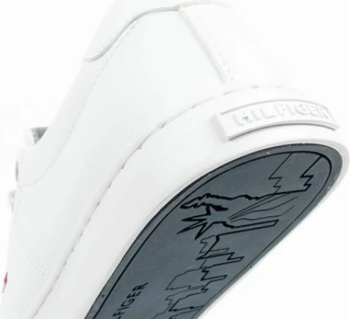 Klasika bele moške čevlje Tommy Hilfiger