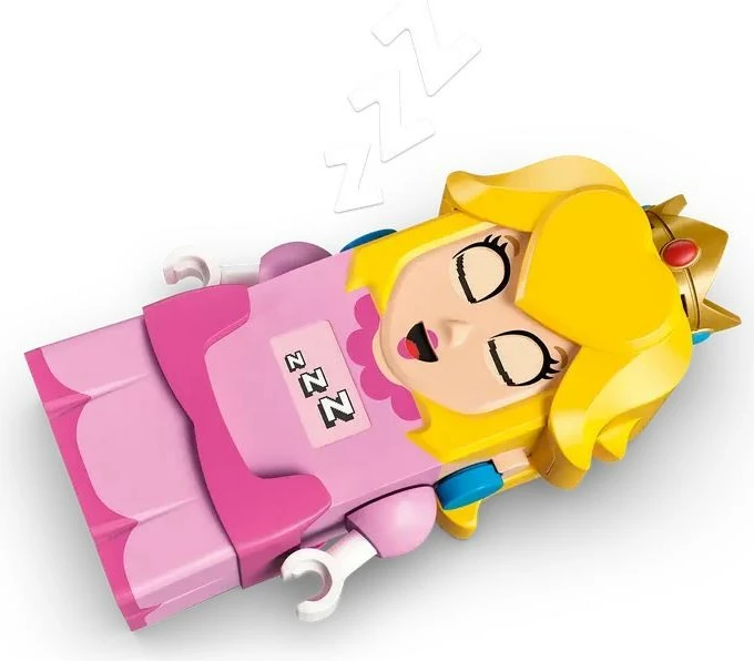 Set z interaktivno figurico Peach, LEGO Super Mario 71441, 208 kosov